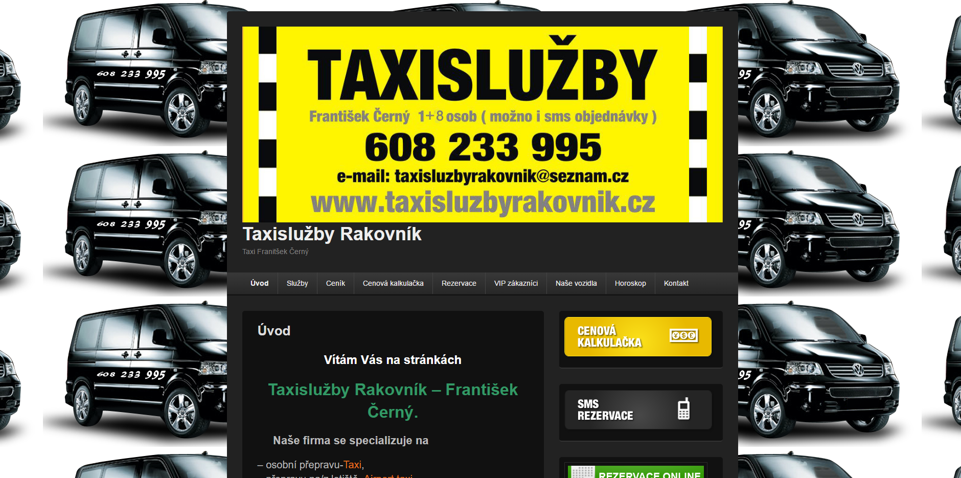 Taxislužby Rakovnik
